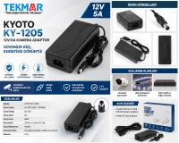 KYOTO KY-1205 12V/5A KAMERA ADAPTOR 